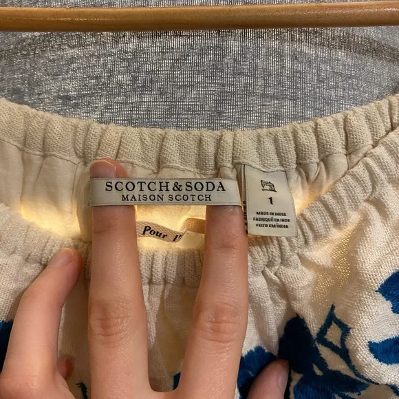 💖HOST PICK💖 Maison Scotch Boho Embroidered Dress | Size Small - Picture 4 of 6